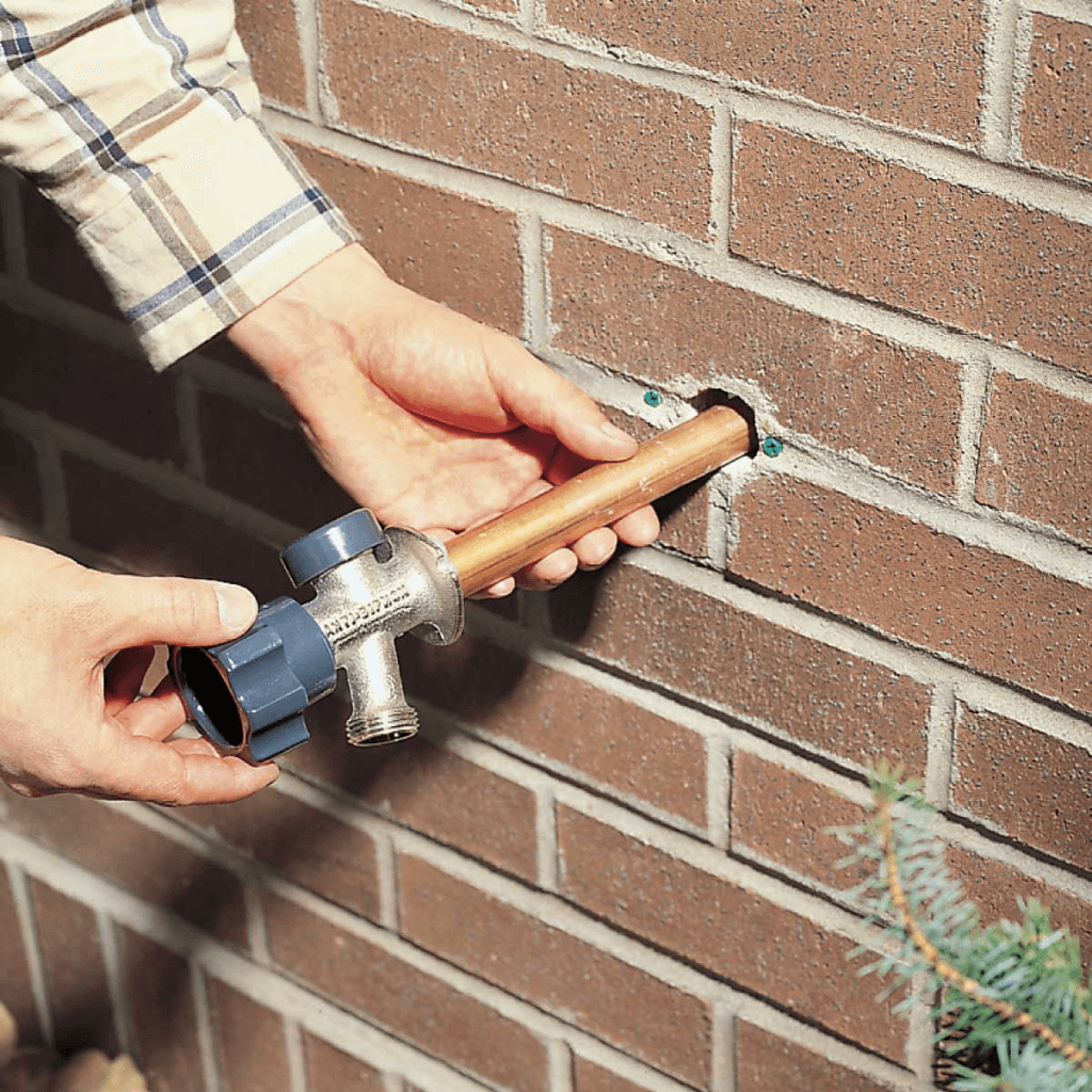 How to Install an Outside Faucet with Pex 