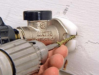 install a new frost free sillcock outdoor faucet