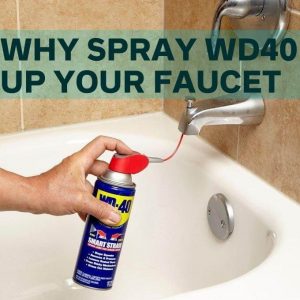 Why spray WD40 up your faucet