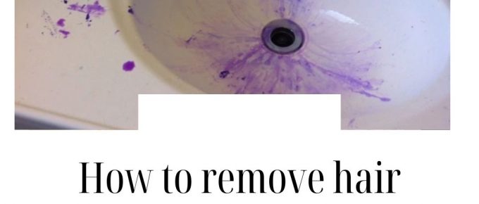 How-to-remove-hair-dye-from-sink