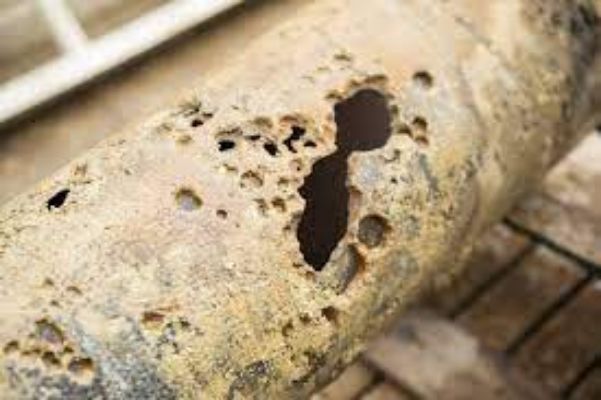 Corroded Pipes or Drain Line